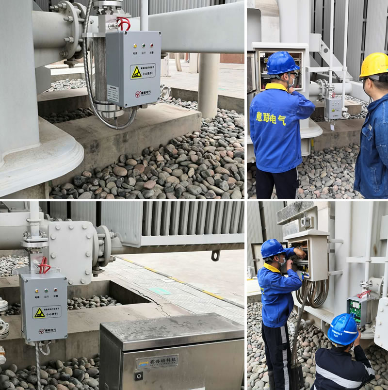 XSM智能型變壓器免維護吸濕器安裝現場 XSM智能型變壓器免維護吸濕器安裝現場